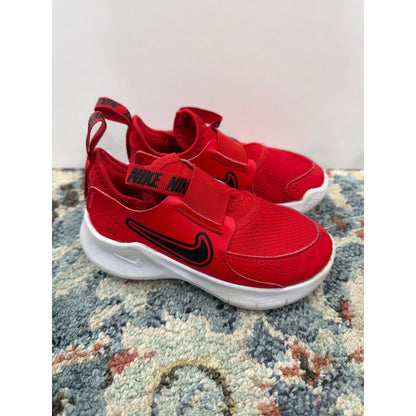 Under Armour Nike Sneakers Boys 10 Black Red Athletic Running Shoes1