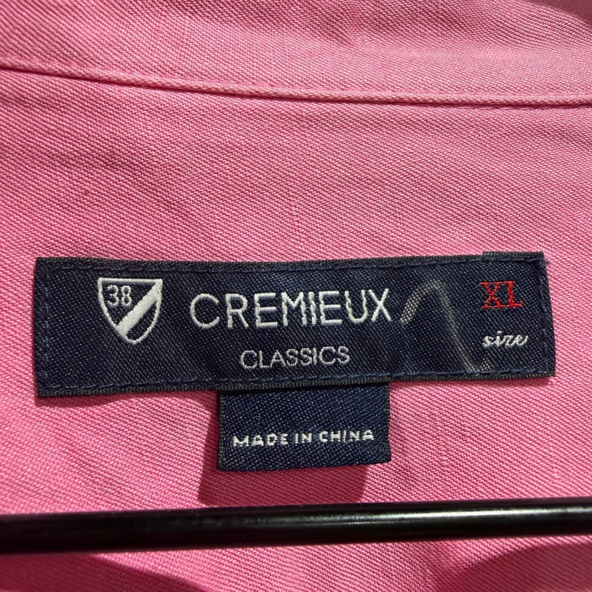 Cremieux Classics Camp Shirt Mens XL Pink Silk Linen Blend Short Sleeve Summer1