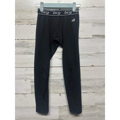BCG Compression Leggings Boys 10/12 Black Cold Weather Base Layer0