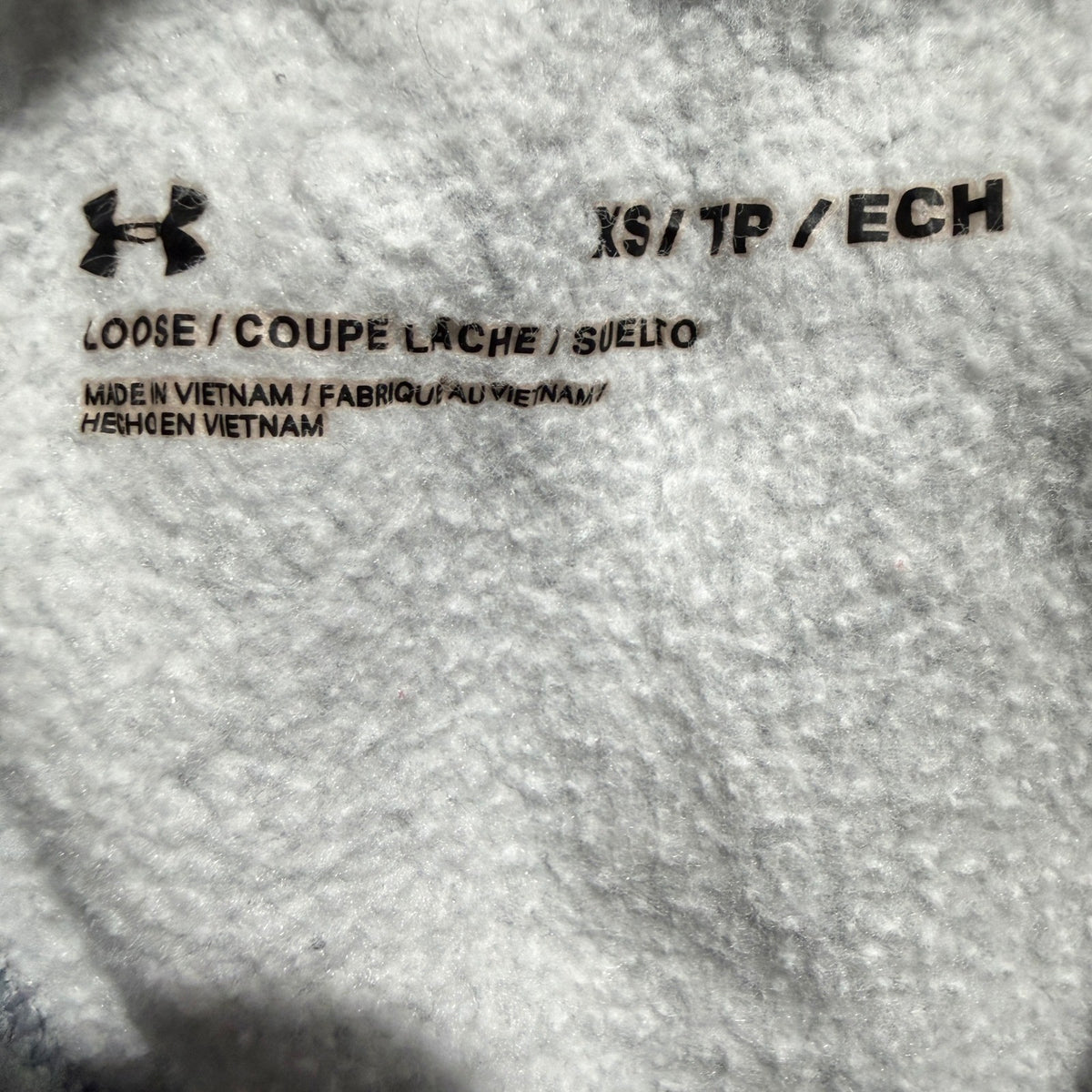 Under Armour Rival Fleece Joggers Women XS Gray Cotton Blend Activewear Sweats4