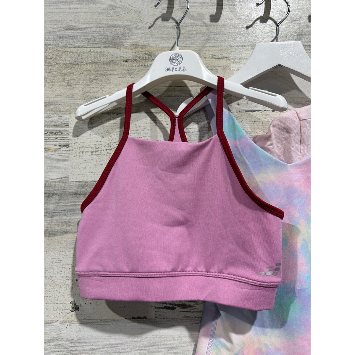 All in Motion Crewcuts Activewear Lot Girls Medium 8-10 Pink Tie Dye GUC1
