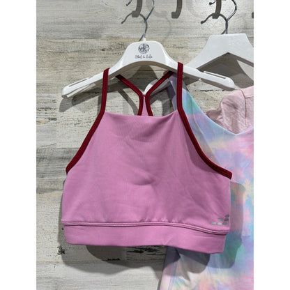 All in Motion Crewcuts Activewear Lot Girls Medium 8-10 Pink Tie Dye GUC1