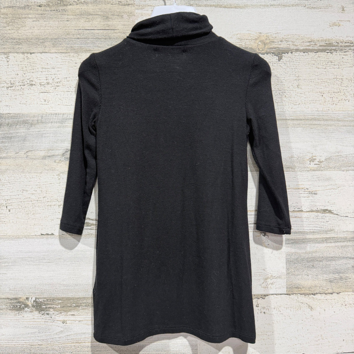 GB Girls Turtleneck Top Girls 3T Black Ribbed Knit Mock Neck Classic NWT2