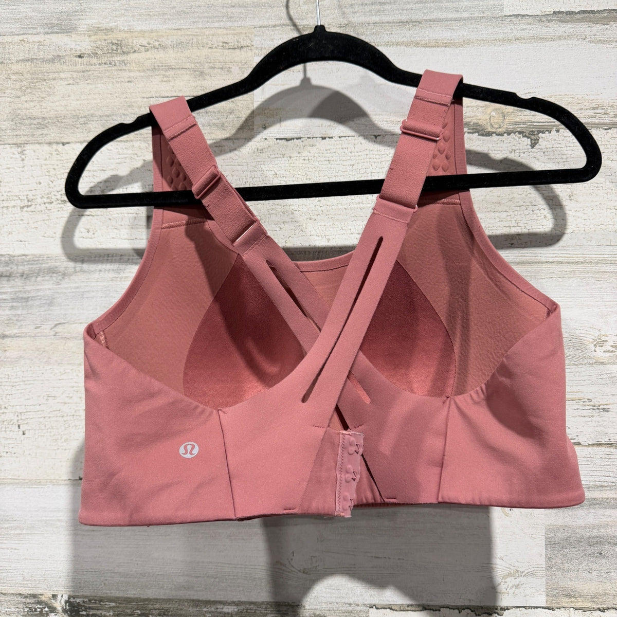 Lululemon AirSupport Sports Bra Women 40D Brier Rose Nylon High Impact Flawed*2