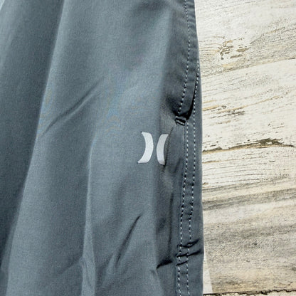 Hurley Hybrid Walk Shorts Men 40 Gray Stretch Performance Surf Dadcore EUC1