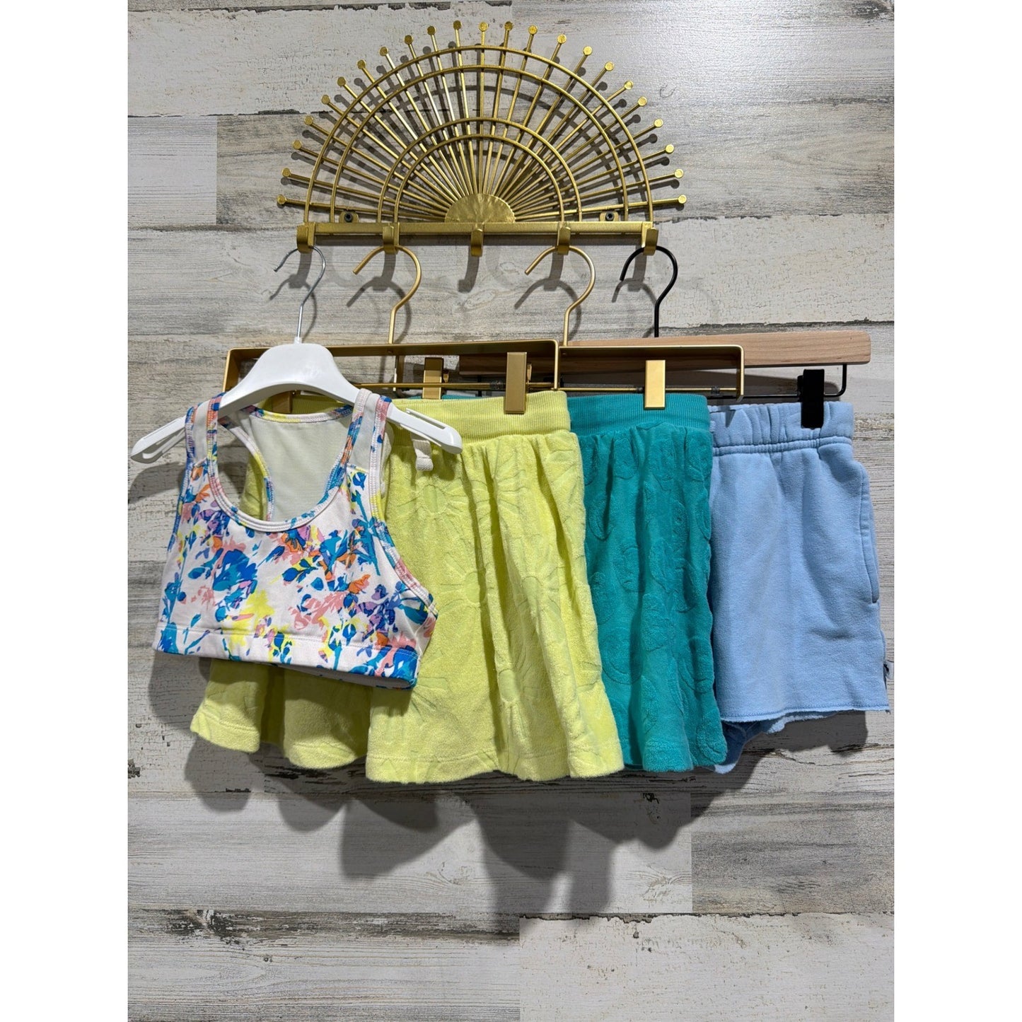 Old Navy Abercrombie Kids Bundle Size 8-10 Active Skorts Shorts EUC0