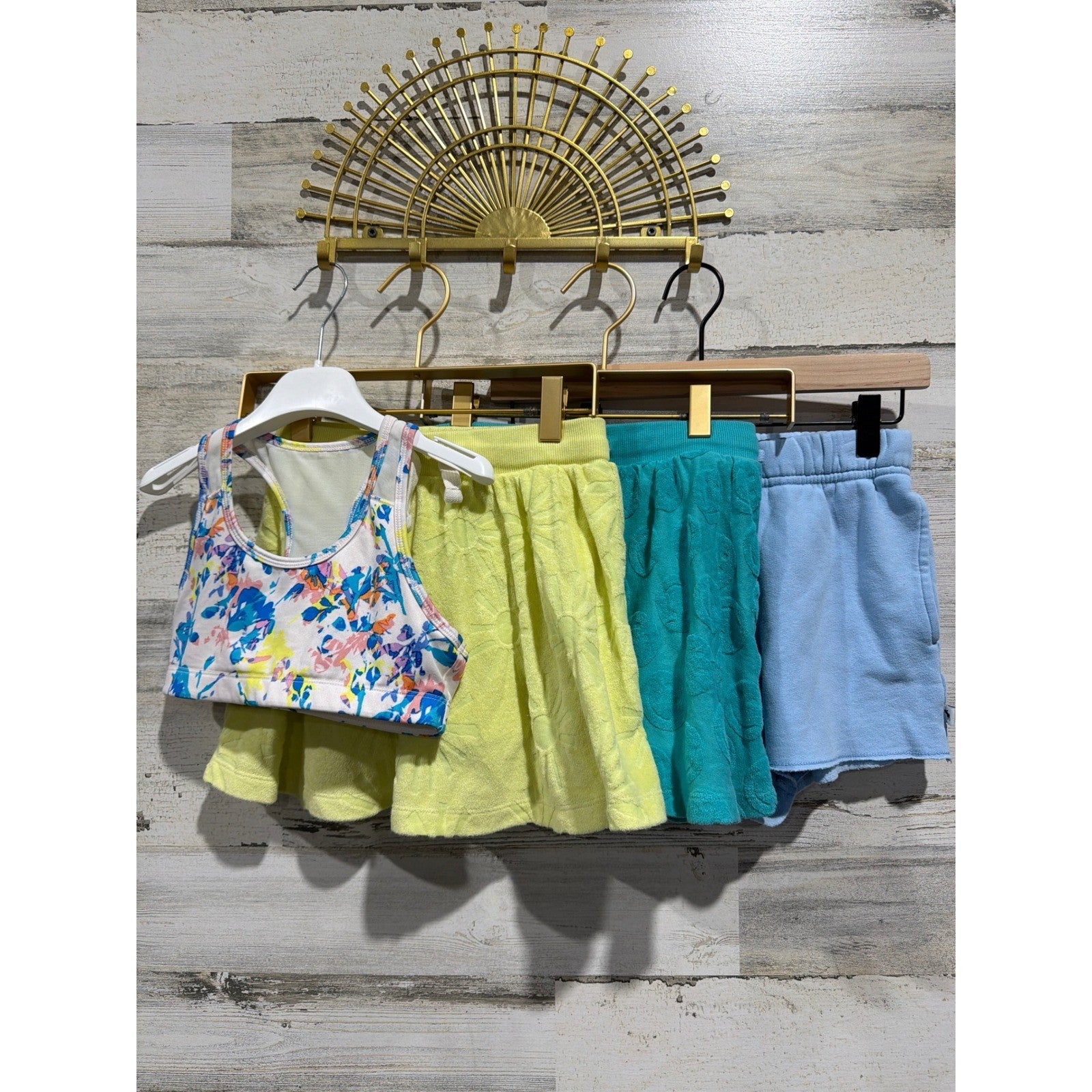 Old Navy Abercrombie Kids Bundle Size 8-10 Active Skorts Shorts EUC0