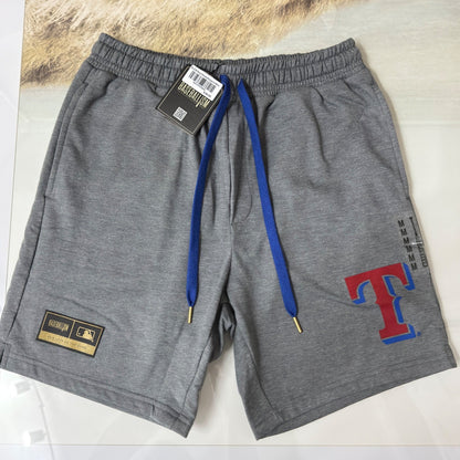 Baseballism Sweat Shorts Men M Gray Texas Rangers MLB Sportswear NWT0