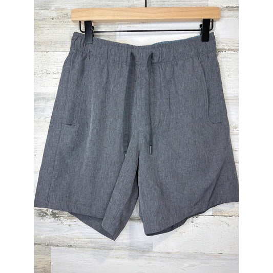 Eddie Bauer Performance Shorts Men Small Gray Elastic Waist Gorpcore EUC0