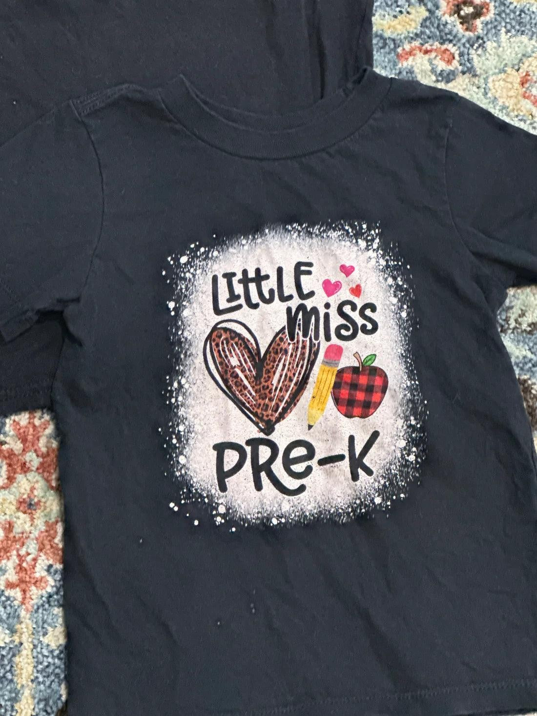 Girls 4T Pre-K Shirt Bundle2