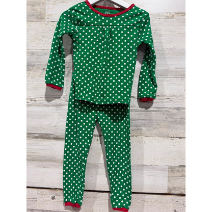 Holiday Bundle Girls 2T Pink Green Red Grinch Santa Just One You Pajamas EUC3