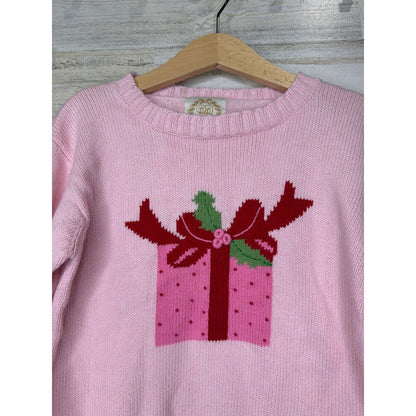 The Beaufort Bonnet Company Sweater Girls Size 4T Pink Present Christmas Preppy1