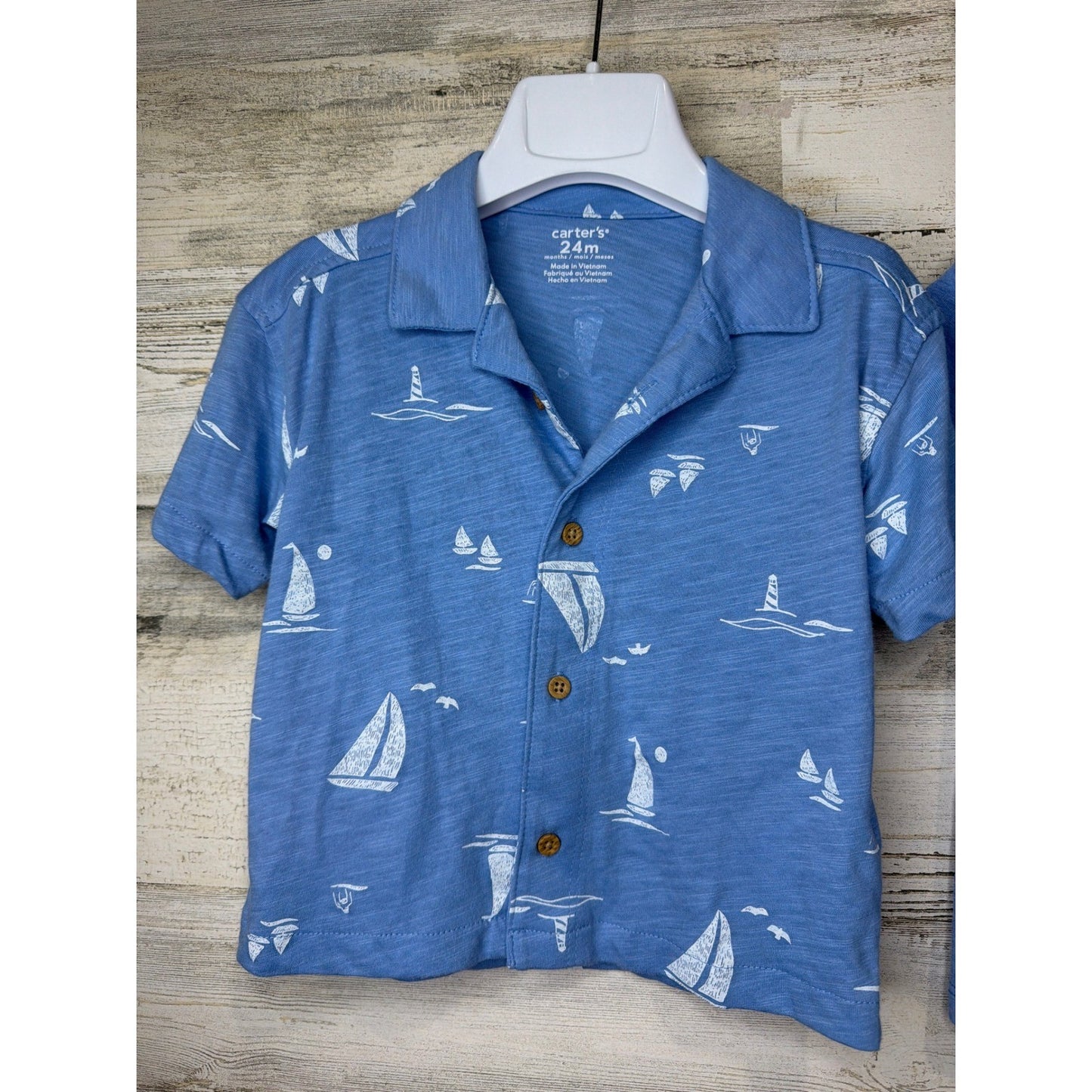 Ralph Lauren Tommy Bahama Carter's Shirt Bundle Boys 24M Nautical Preppy EUC2