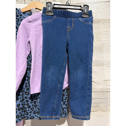 Cat & Jack H&M Carters Girls 2T Bundle Jeggings Dress Jacket Pajamas1