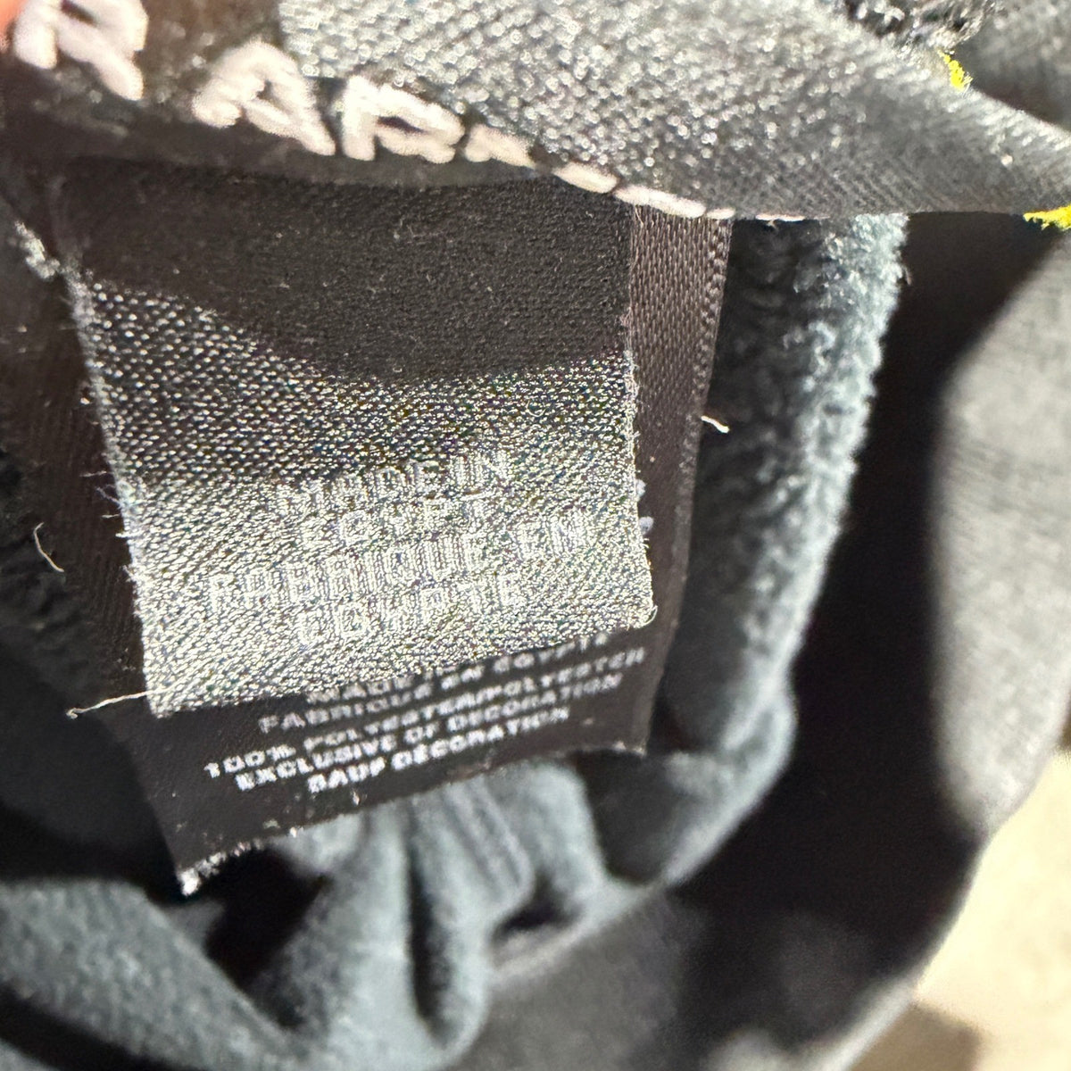 Under Armour Storm Sweatpants Boys YMD Black Fleece Loose Sporty EUC5