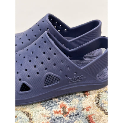 Totes Everywear Clogs Kids Size 13-1 Navy Blue Sol Bounce Slip On EUC3