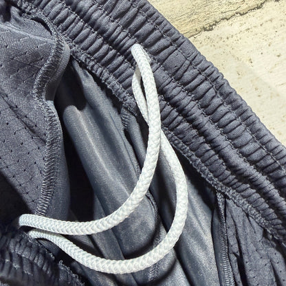 Basketball Shorts Academy Men XL Gray Mesh Athletic Sportswear EUC3