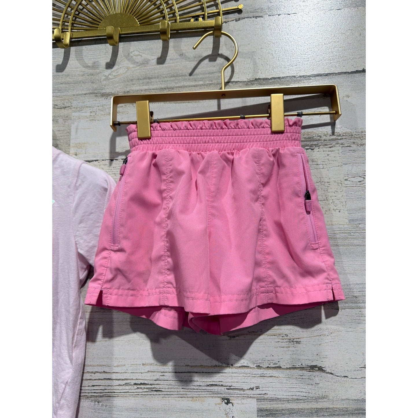 Puma Nike Old Navy Outfit Set Girls 5 Pink Purple Athletic Activewear EUC3