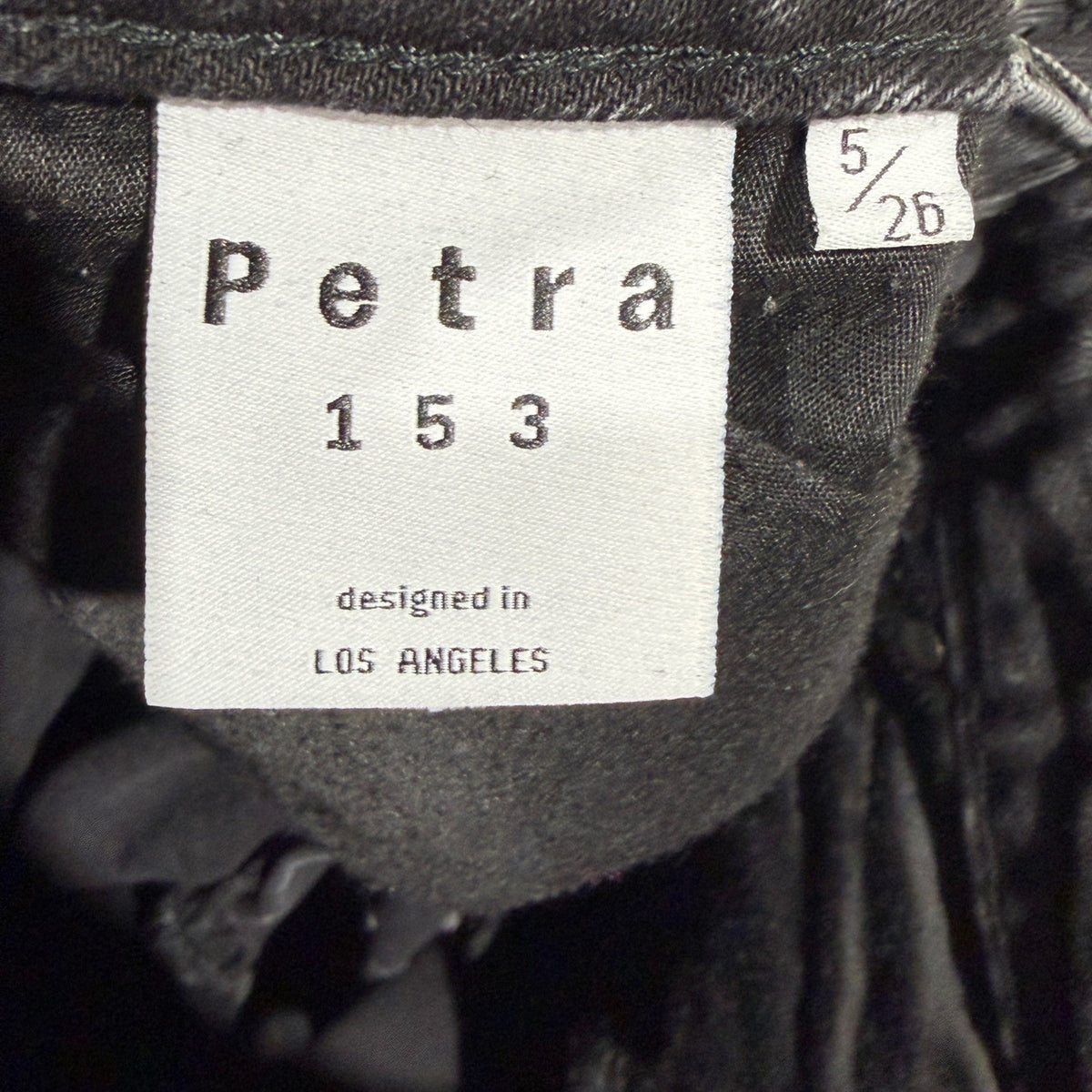 Petra 153 Distressed Mom Jeans Womens Size 5/26 Black Cotton Acid Wash Grunge4
