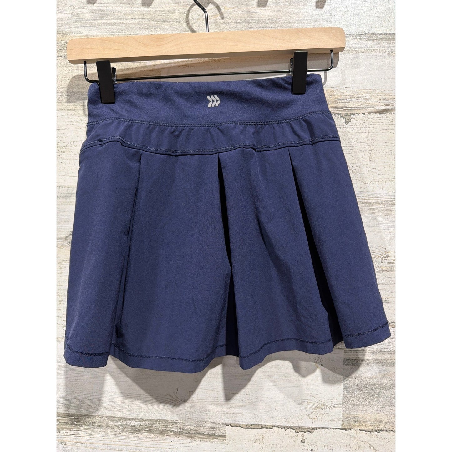 Vineyard Vines All In Motion Skort Lot Girls 10-12 Pink Navy Striped Sporty GUC*7