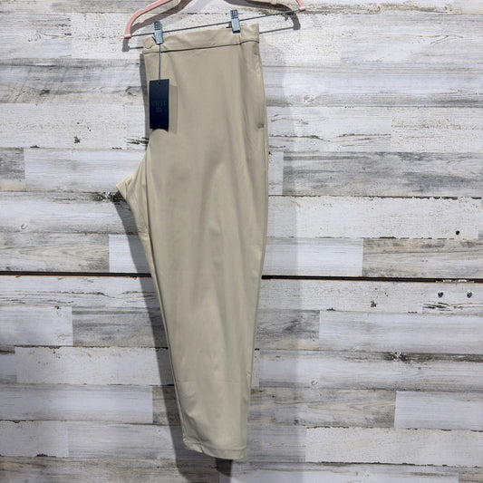 VRST Limitless Slim Taper Pant Men XXL Khaki Sand Stretch Tech NWT0