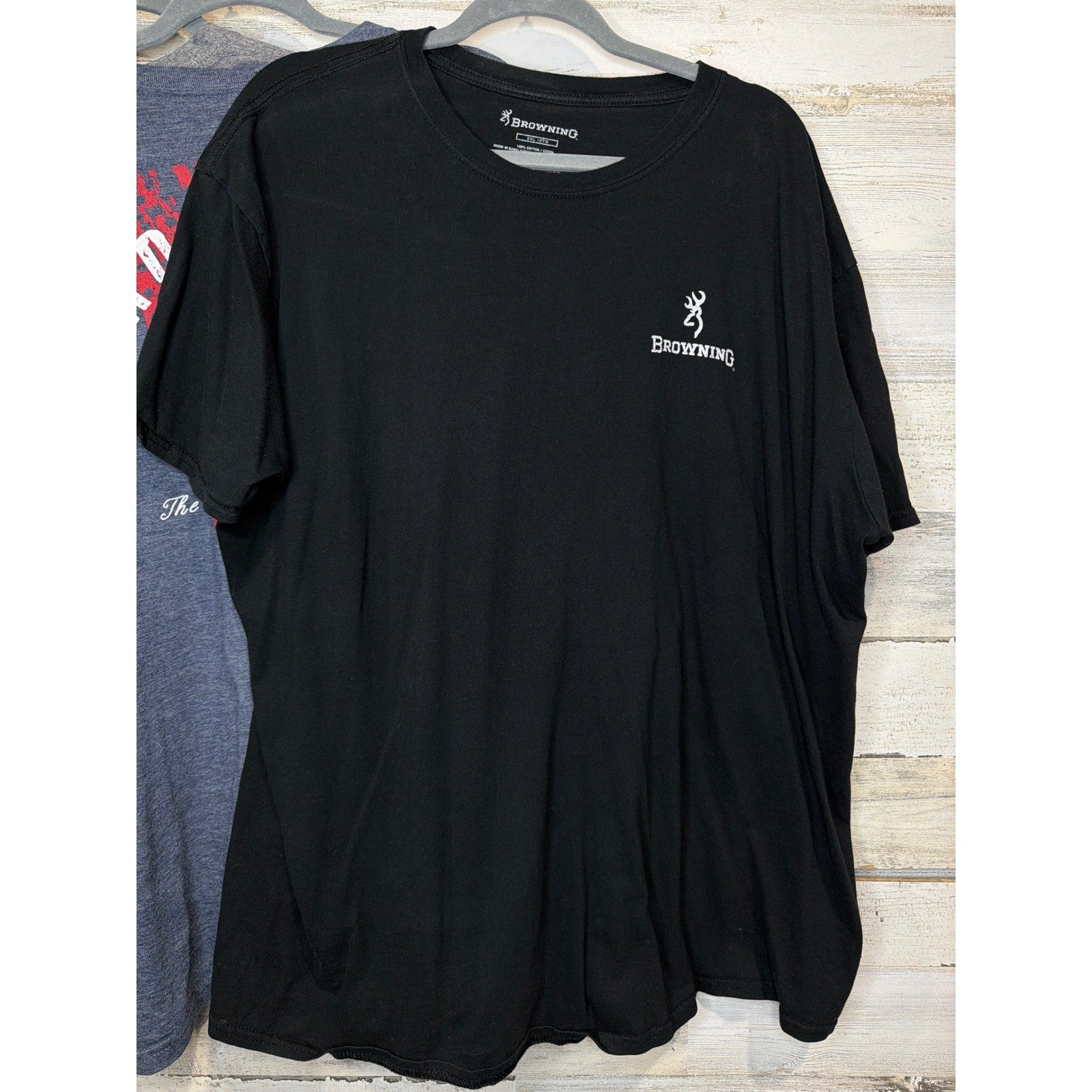 Browning T-Shirt Bundle Men 2XL Gray Blue Black Graphic Outdoor Gorpcore6
