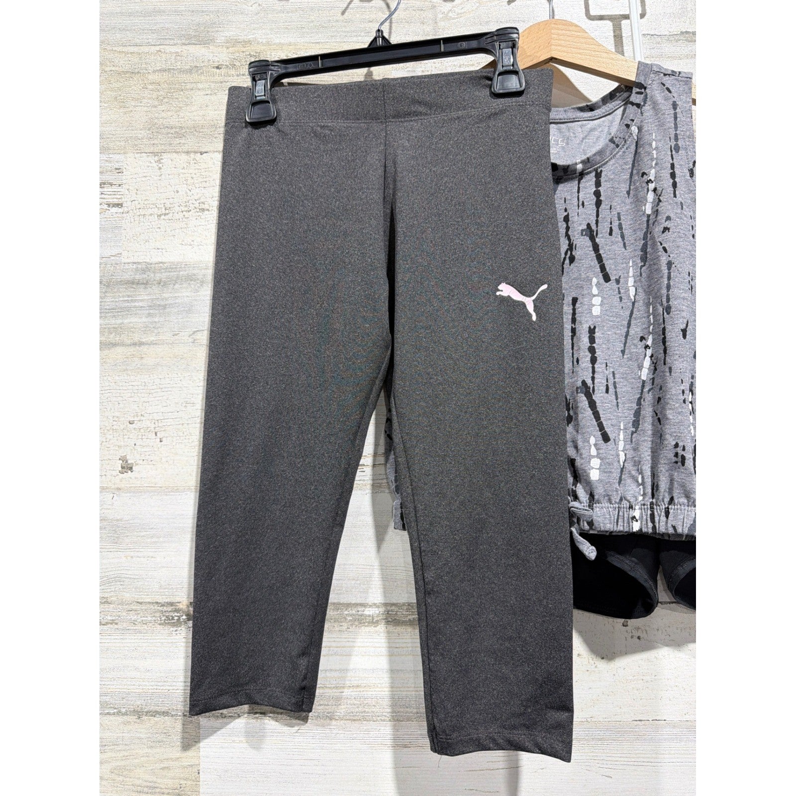 Old Navy Puma BCG Girls Size Medium 8 Black Gray Activewear Bundle Athletic3