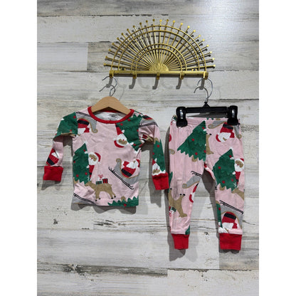 Carter's Dr Seuss Boutique Holiday Pajama Bundle Girls 18M Grinch Santa4
