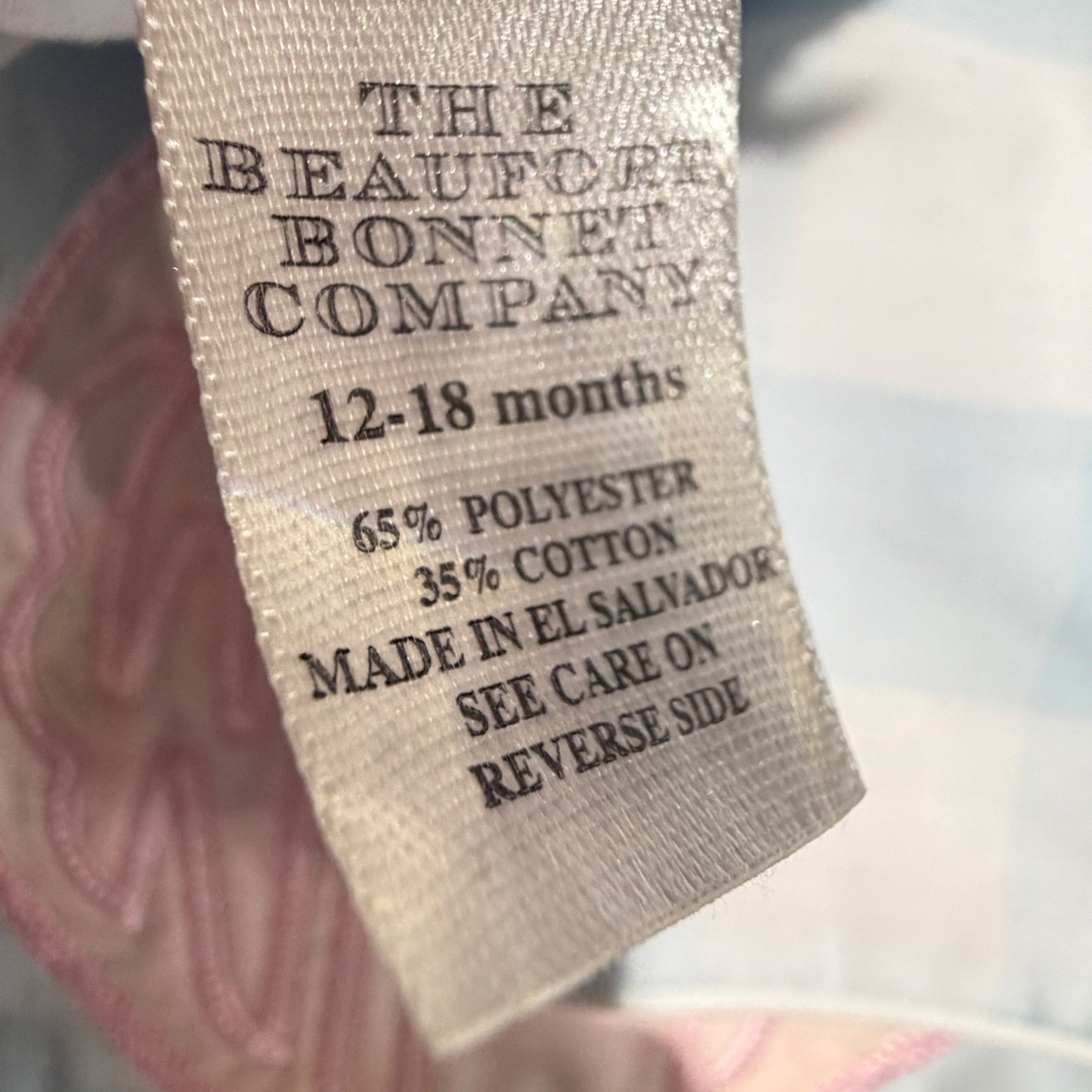 The Beaufort Bonnet Company Bubble Girls Mongrammed WFW 12/18M Blue Gingham7