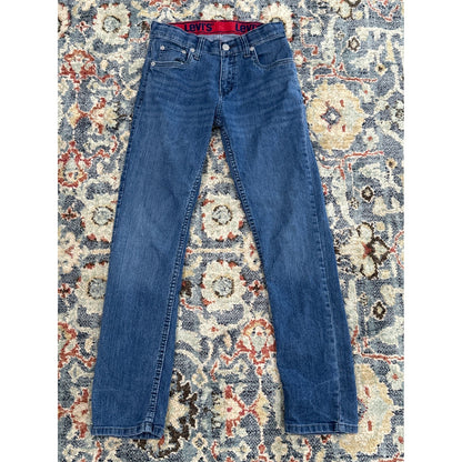 Levi's 511 Slim Fit Jeans Kids 14 Regular Blue Medium Wash Adjustable Waist2