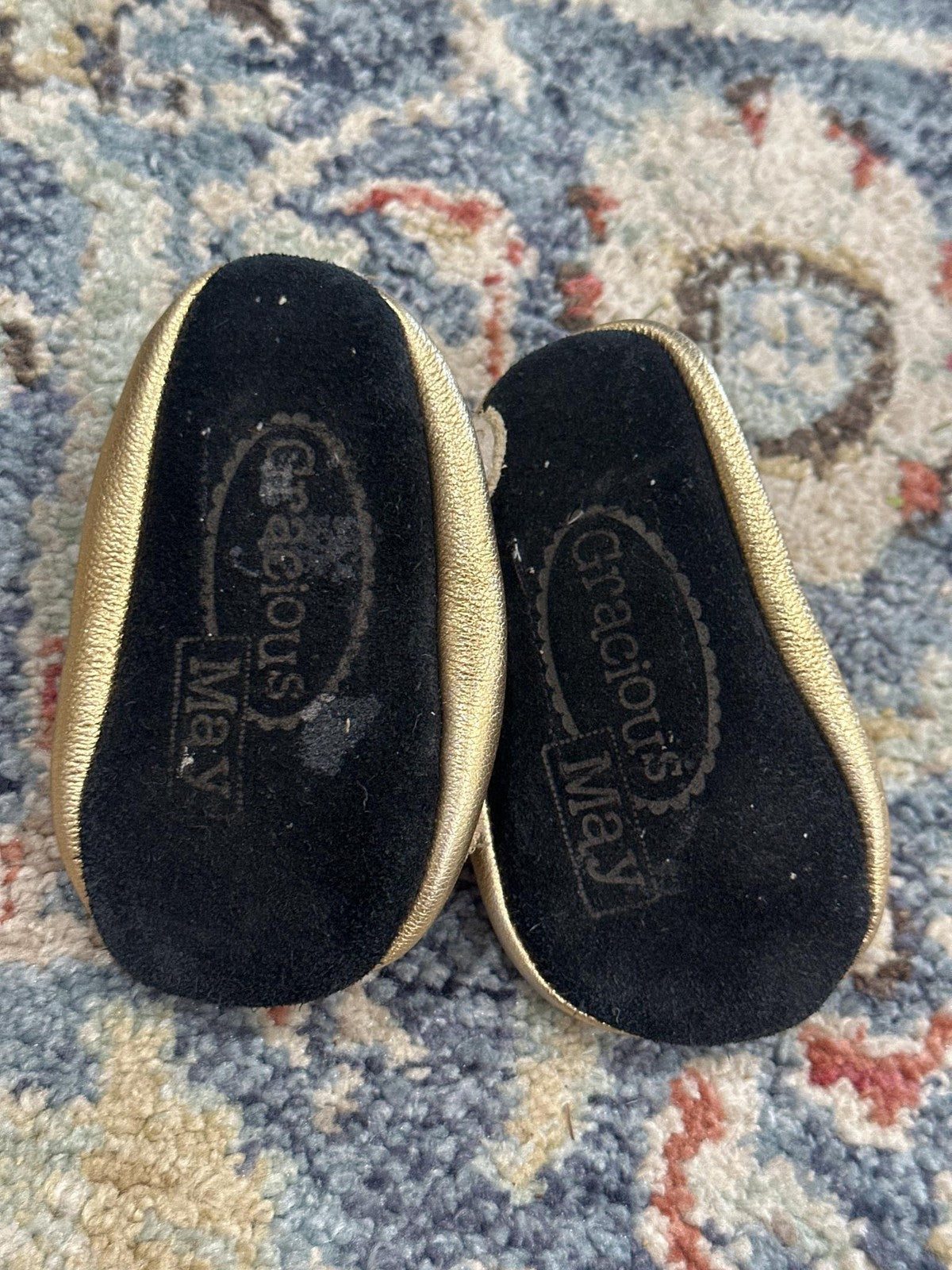 Gracious May Girls 6-12m Soft Shoe Bundle Made In USA GUC3