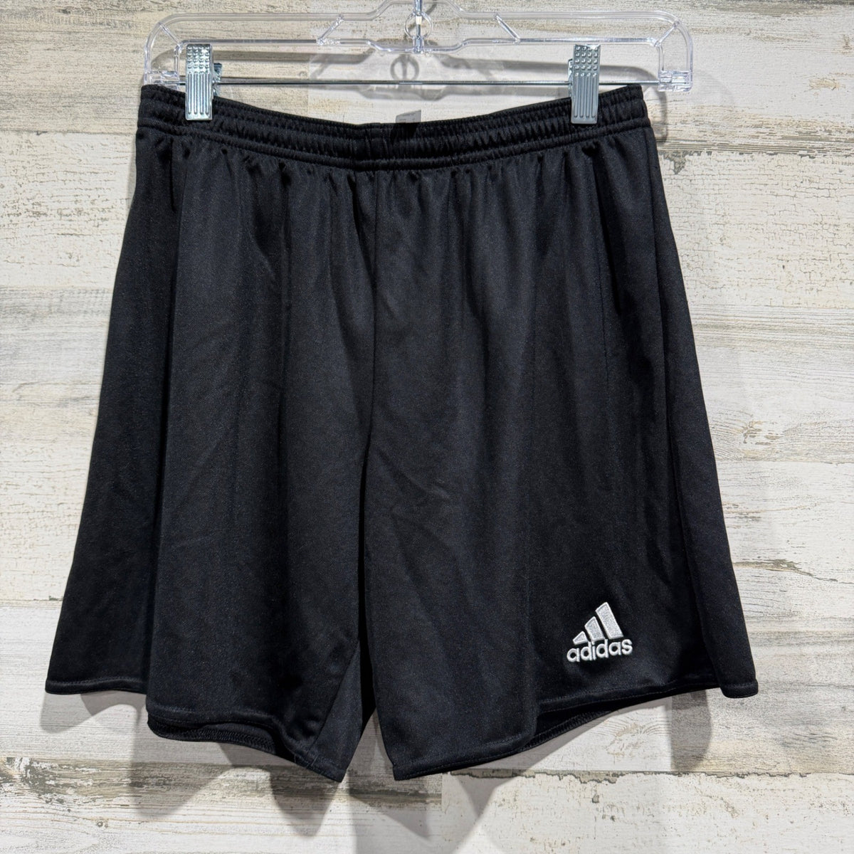 Adidas Aeroready Soccer Shorts Women Medium Black Recycled Sporty *Flawed0