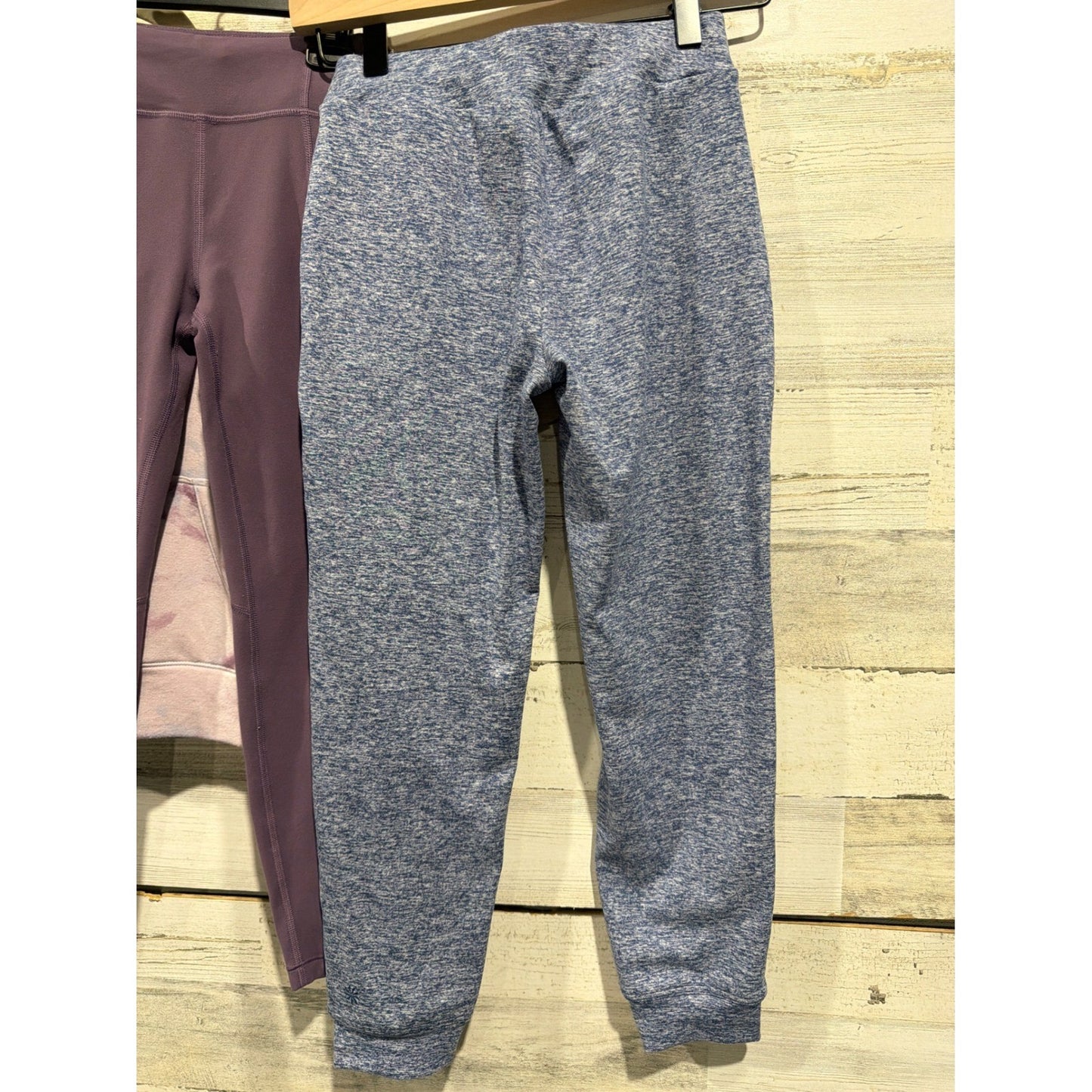 Athleta Girl Bundle Size 7 Small Purple Blue Hoodie Leggings Joggers Active EUC4