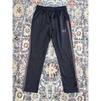 Nike Training Pants Kids Large Black Grey Excellent Dri-FIT Athletic Joggers NWT4