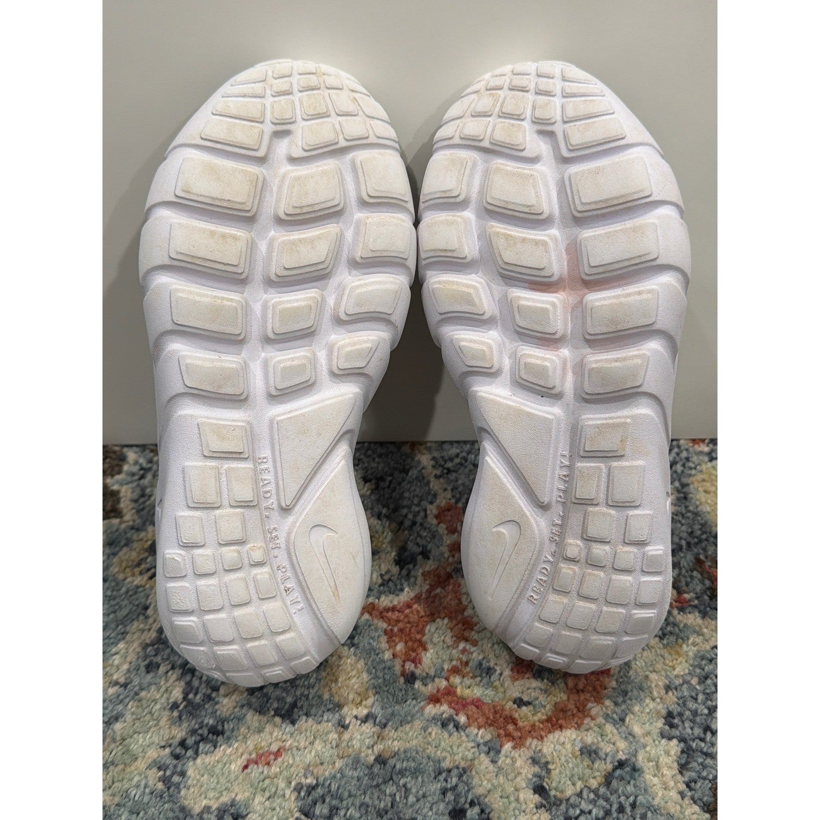 Nike Flex Runner 2 Sneakers Fits Boys 11.5-12c Grey Slip-On Athletic5