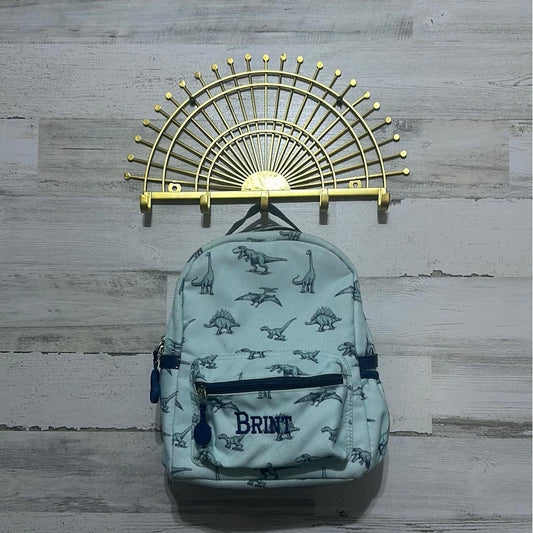 Sweet Honey Dinosaur Mini Backpack Boys Mint Green Brint Personalized0