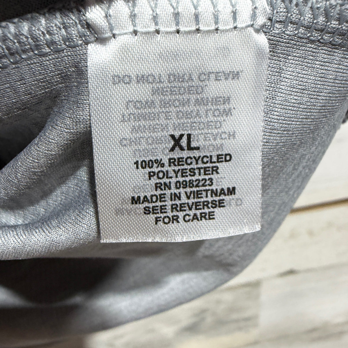 BCG Polo Shirt Women XL Gray Performance Short Sleeve Golfcore EUC2
