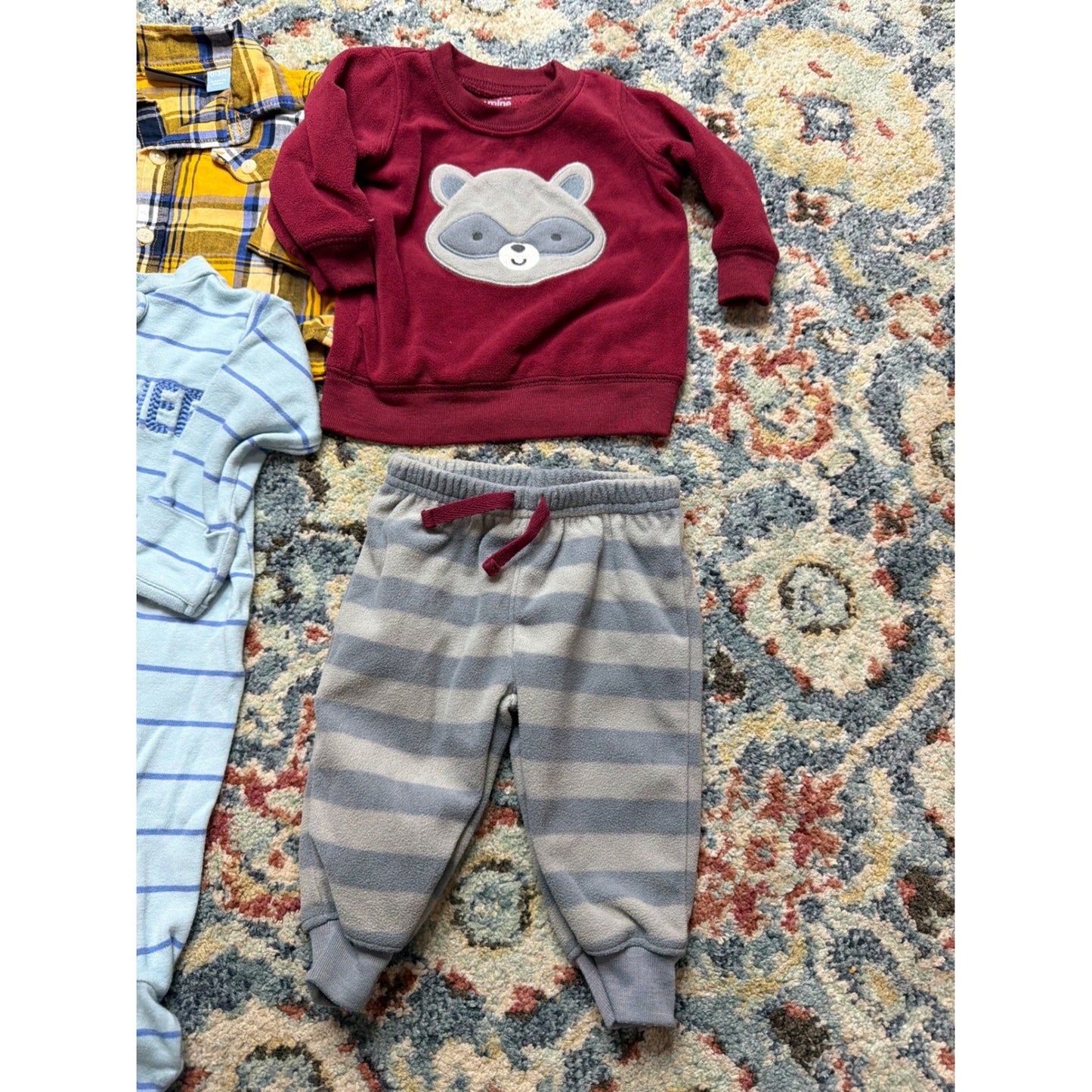 Nautica Carters Baby Boy 0-3M Multicolor 9pc Bundle Clothes Little Brother GUC4