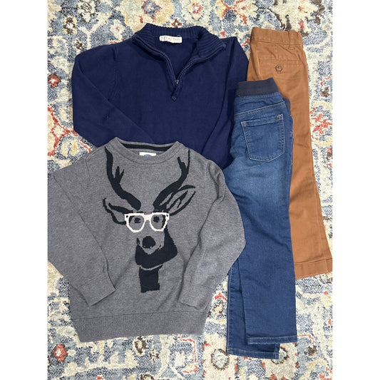 Hope & Henry Old Navy Crewcuts Wonder Nation Boys 5T Bundle Flawed*0