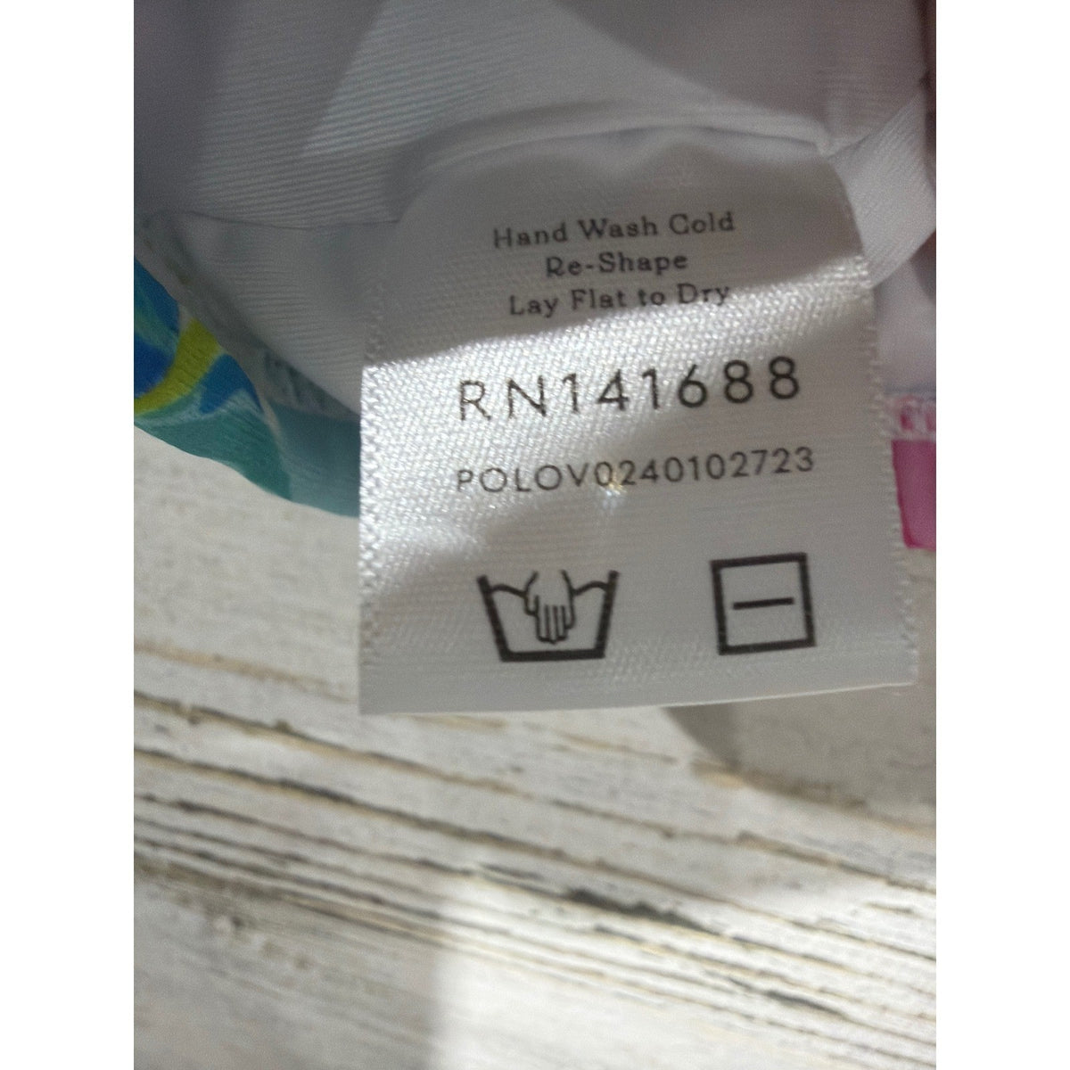 Sweet Honey Swim Top Girls 10 Multi Color Floral Lace Trim Preppy EUC4