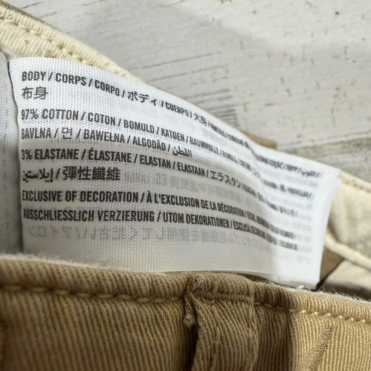 Abercrombie Kids Chino Pants Boys 9/10 Long Tan Cotton Stretch Classic Preppy5