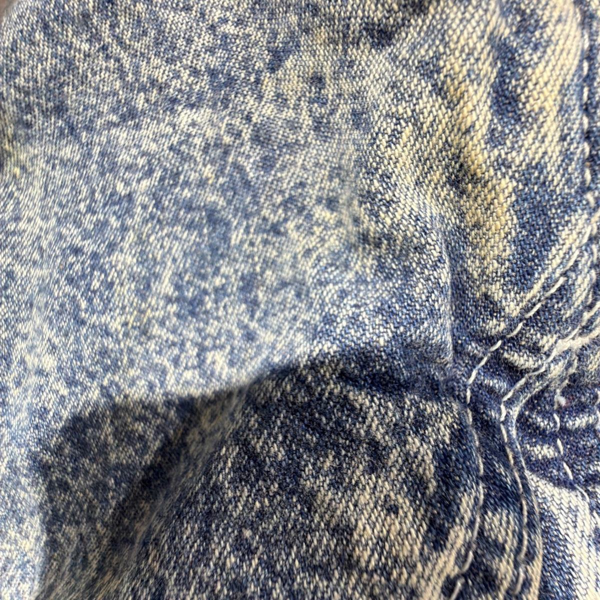 Vintage OshKosh B'gosh Vestbak Shortalls Kids 3T Blue Acid Wash Denim13