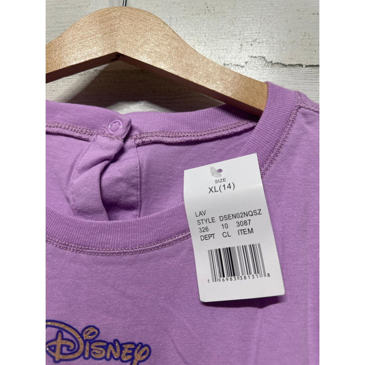 Disney Encanto T-Shirt Kids XL(14) Lavender Luisa Isabela Mirabel Graphic NWT2