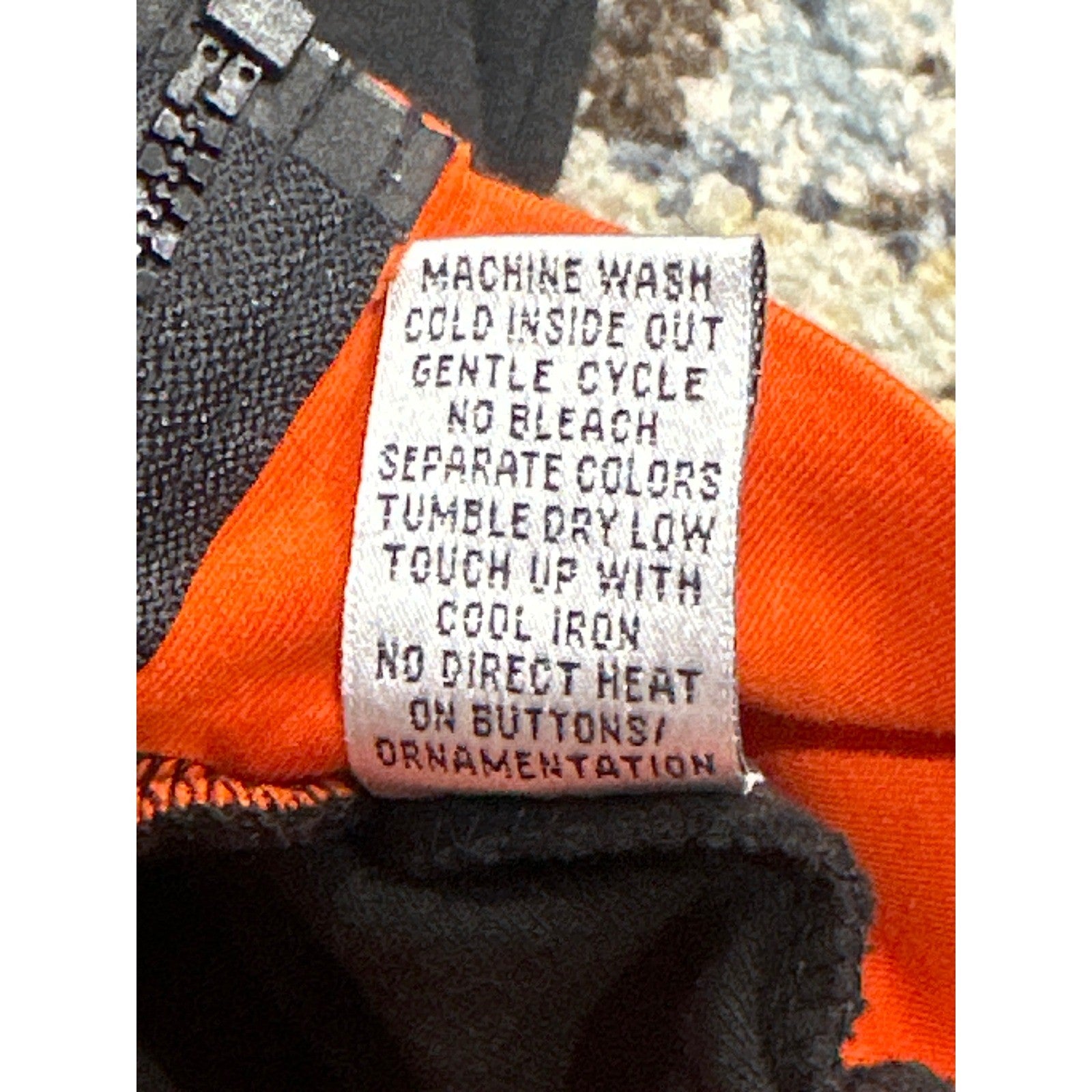 Michael Simon Hoodie Girls Size 5 Black Orange Cat Ear Star Candy Applique EUC5