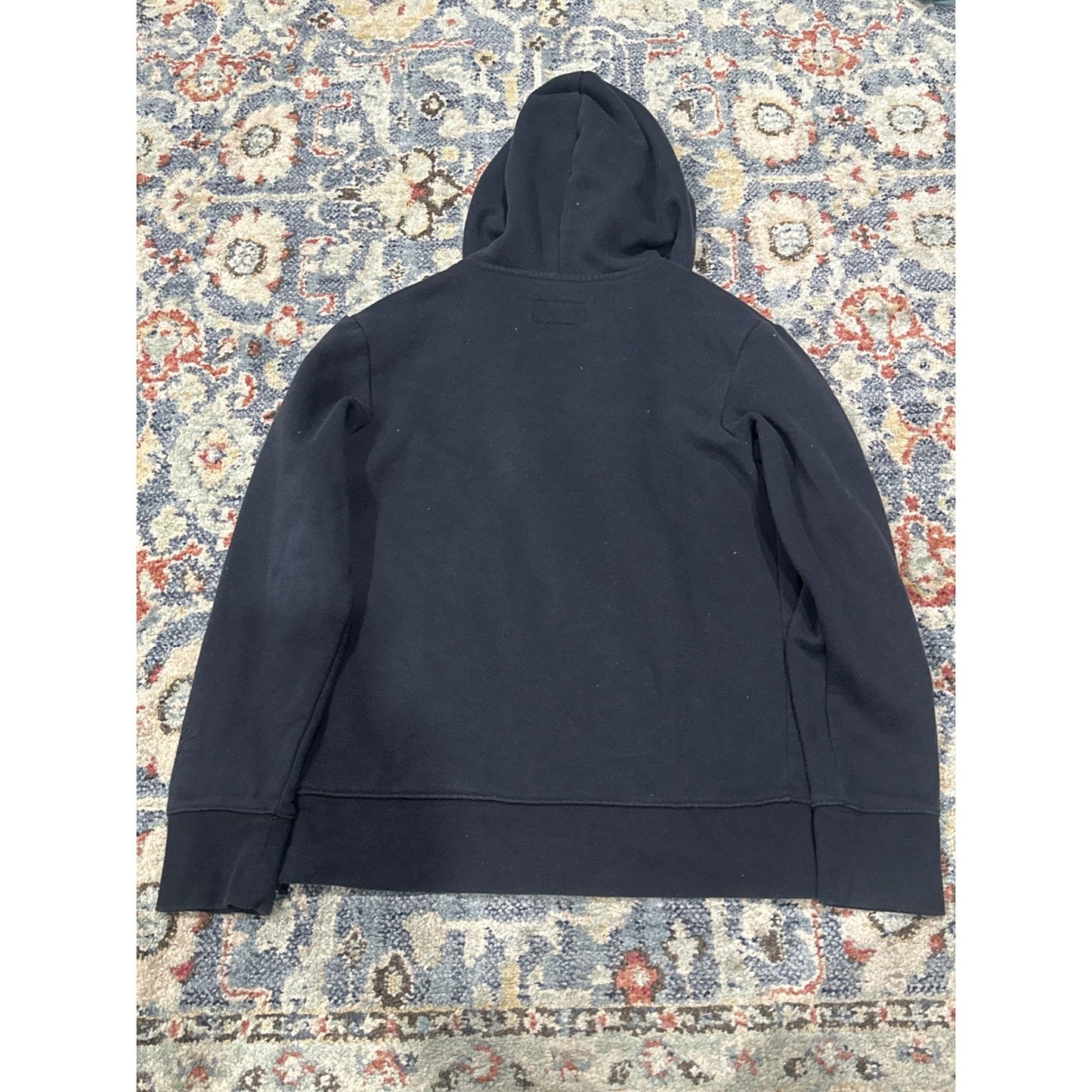 Jordan Full Zip Hoodie Boys Medium 10/12 Black Jumpman Logo GUC3
