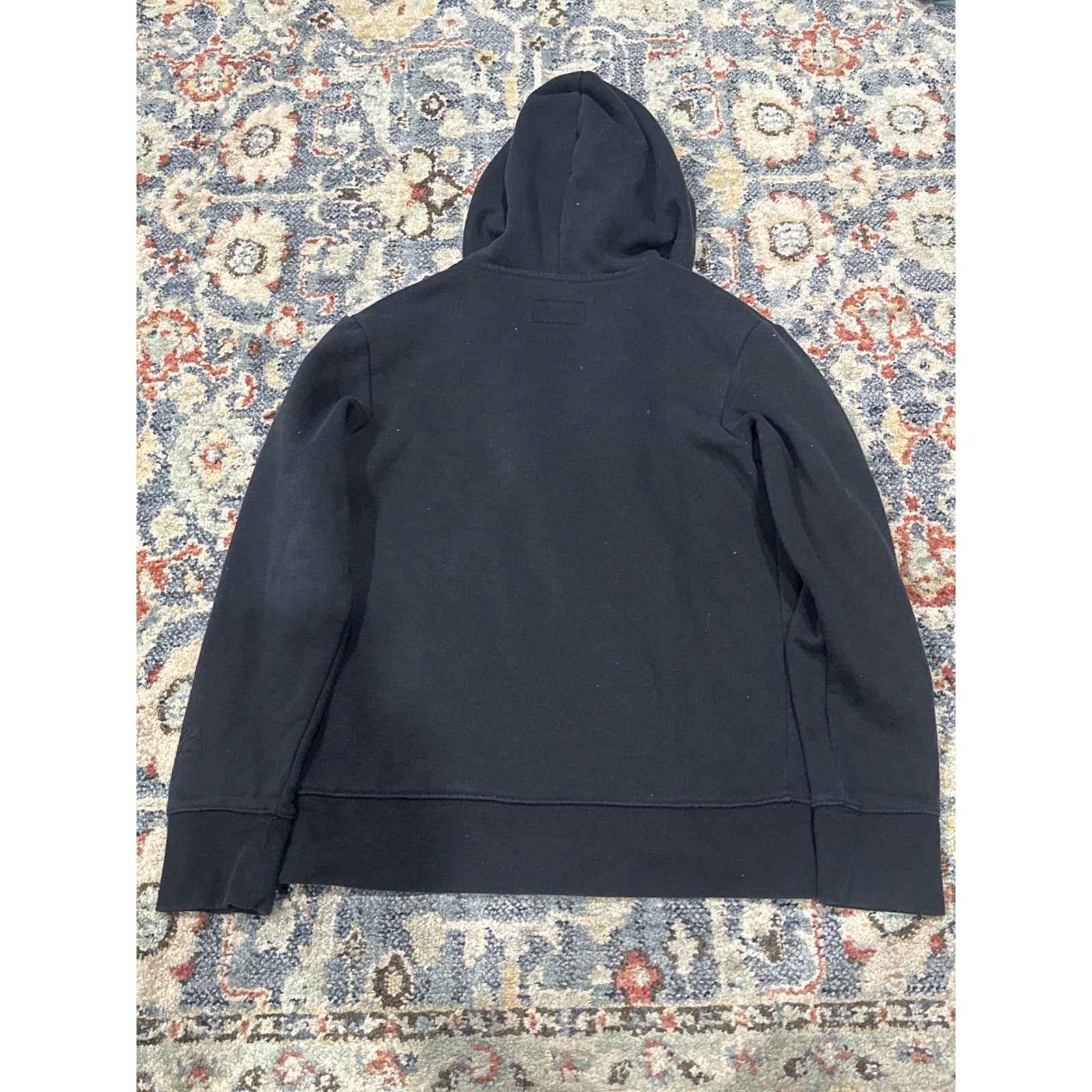 Jordan Full Zip Hoodie Boys Medium 10/12 Black Jumpman Logo GUC3