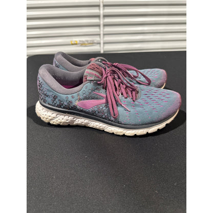 Brooks Glycerin 17 Running Shoes Women 9.5 Blue Purple DNA LOFT Cushion3