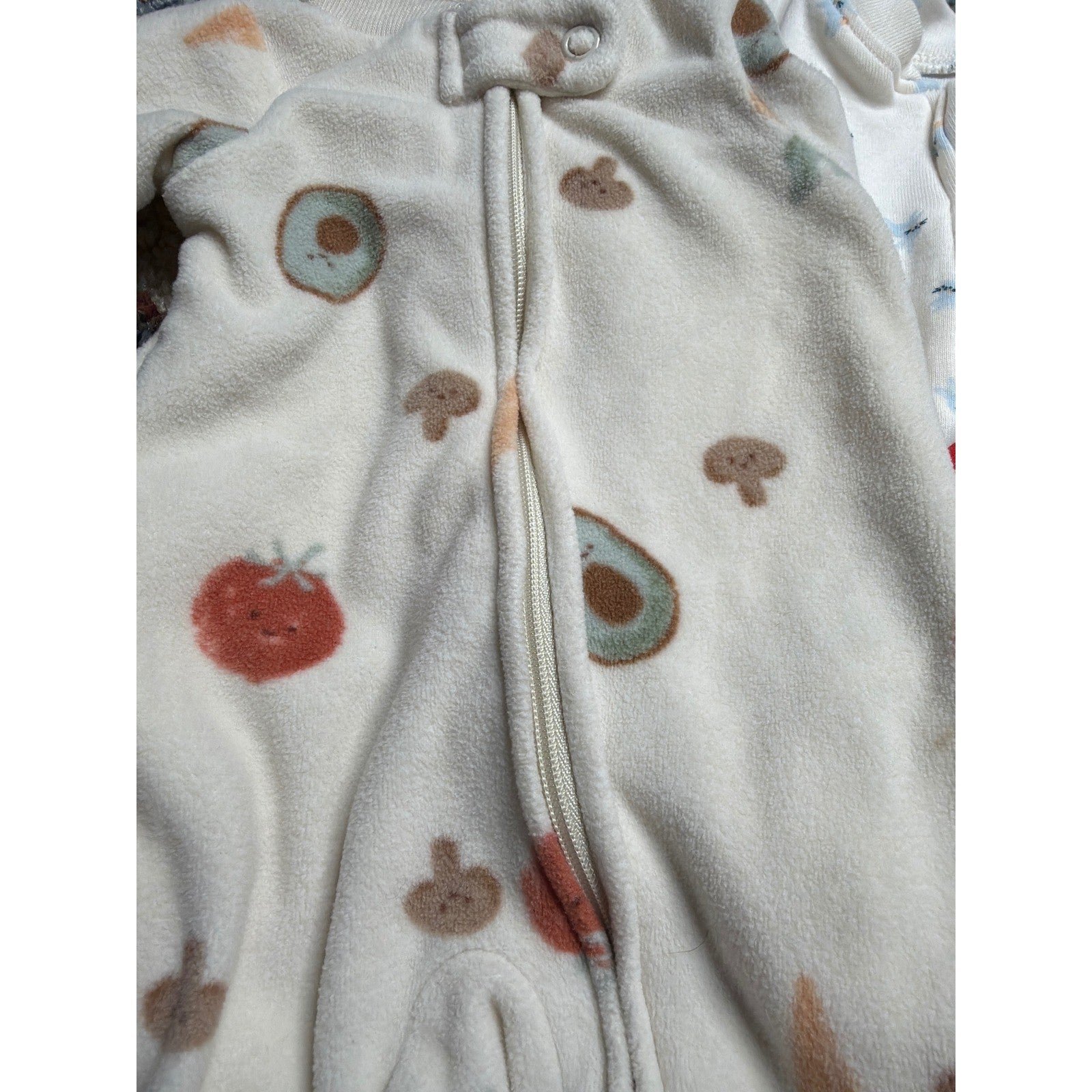 Preemie 7 Piece Baby Clothing Bundle Animals Stripes Veggie6