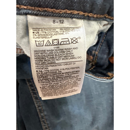 Old Navy Rockstar Super Skinny Jeans Women 8-12 Dark Blue High Rise Fits You3