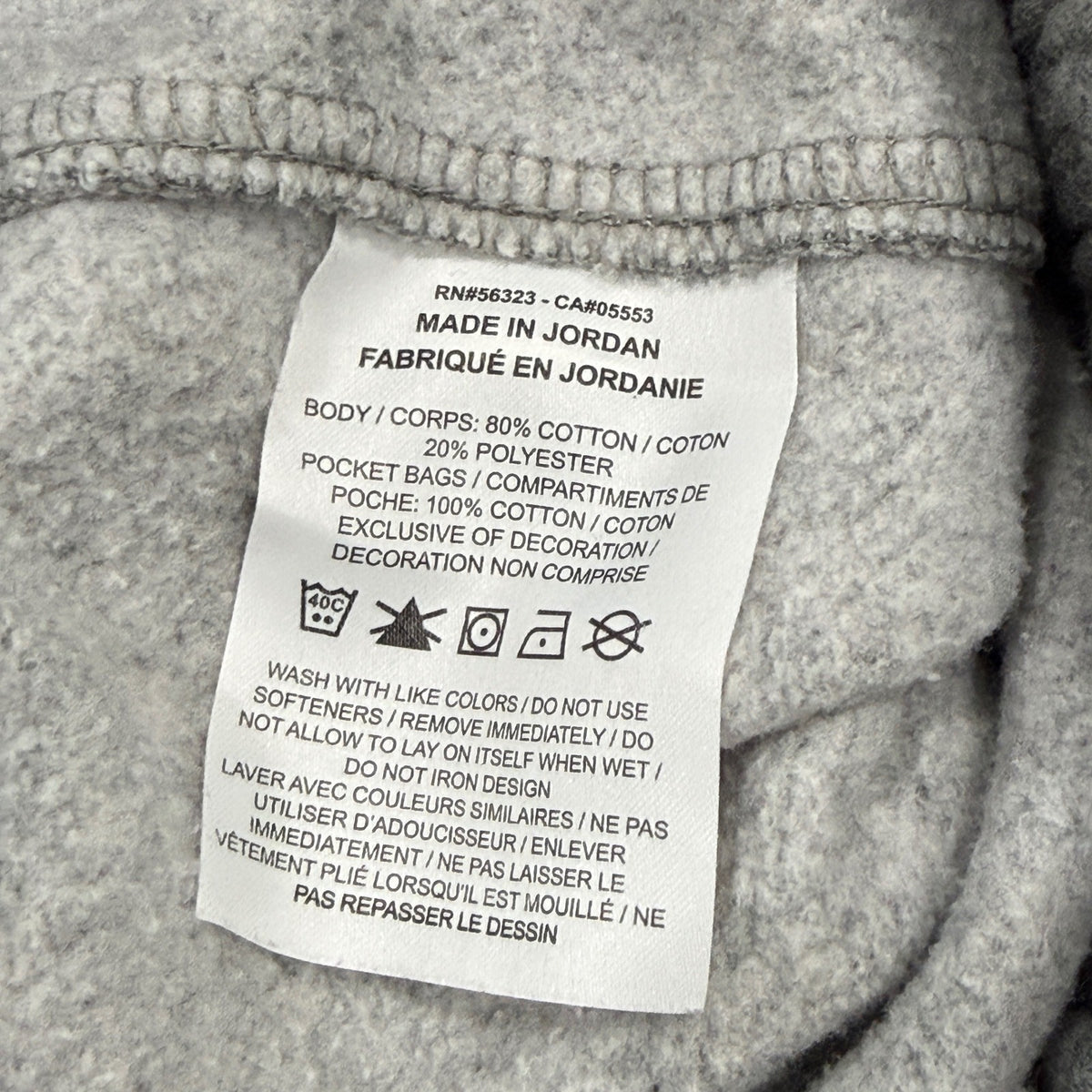 Nike Jogger Sweatpants Kids XS Gray Fleece Sportswear Club *Flawed6